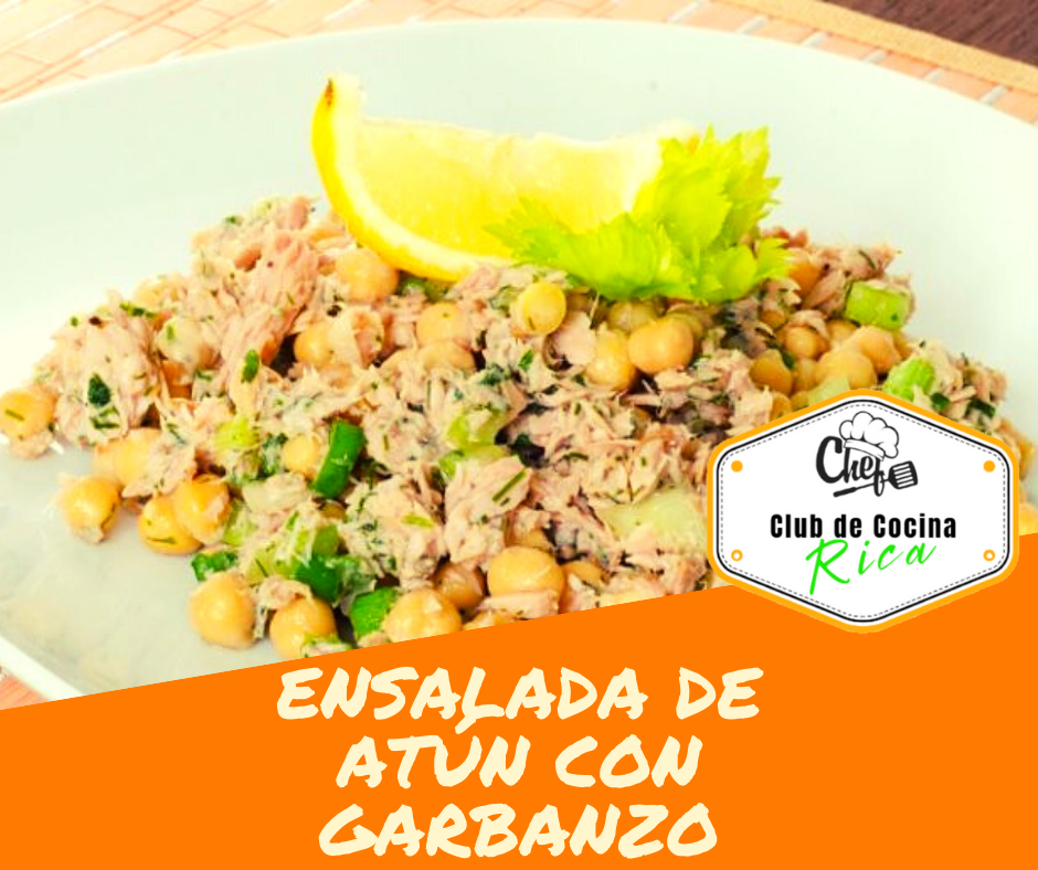 Ensalada de Atún con Garbanzo