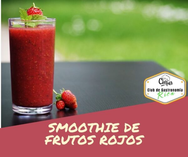 Smoothie de Frutos rojos